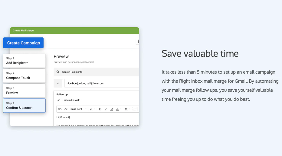screenshot of Right Inbox